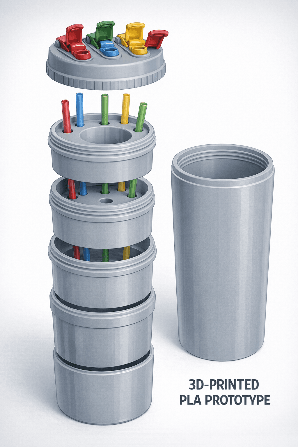 4 compartment thermos