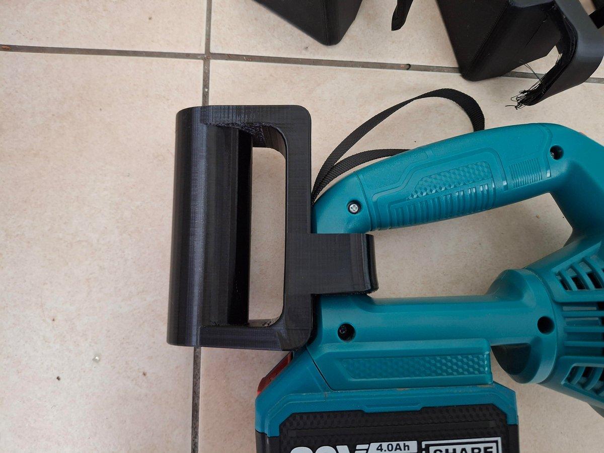 Dewalt 20V Battery Adapter with Ergonomic Handle for Workshop Tools