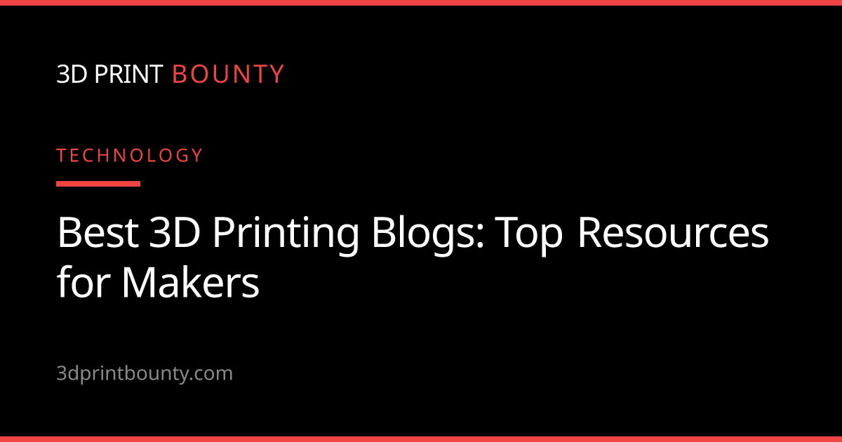 Best 3D Printing Blogs: Top Resources for Makers and Enthusiasts - 3D ...